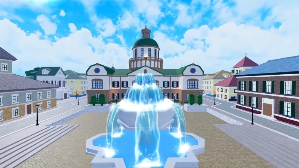 First Sea — Middle Town Square in Blox Fruits