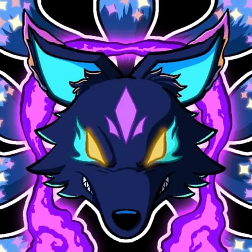 Galaxy Empyrean Kitsune in Blox Fruits